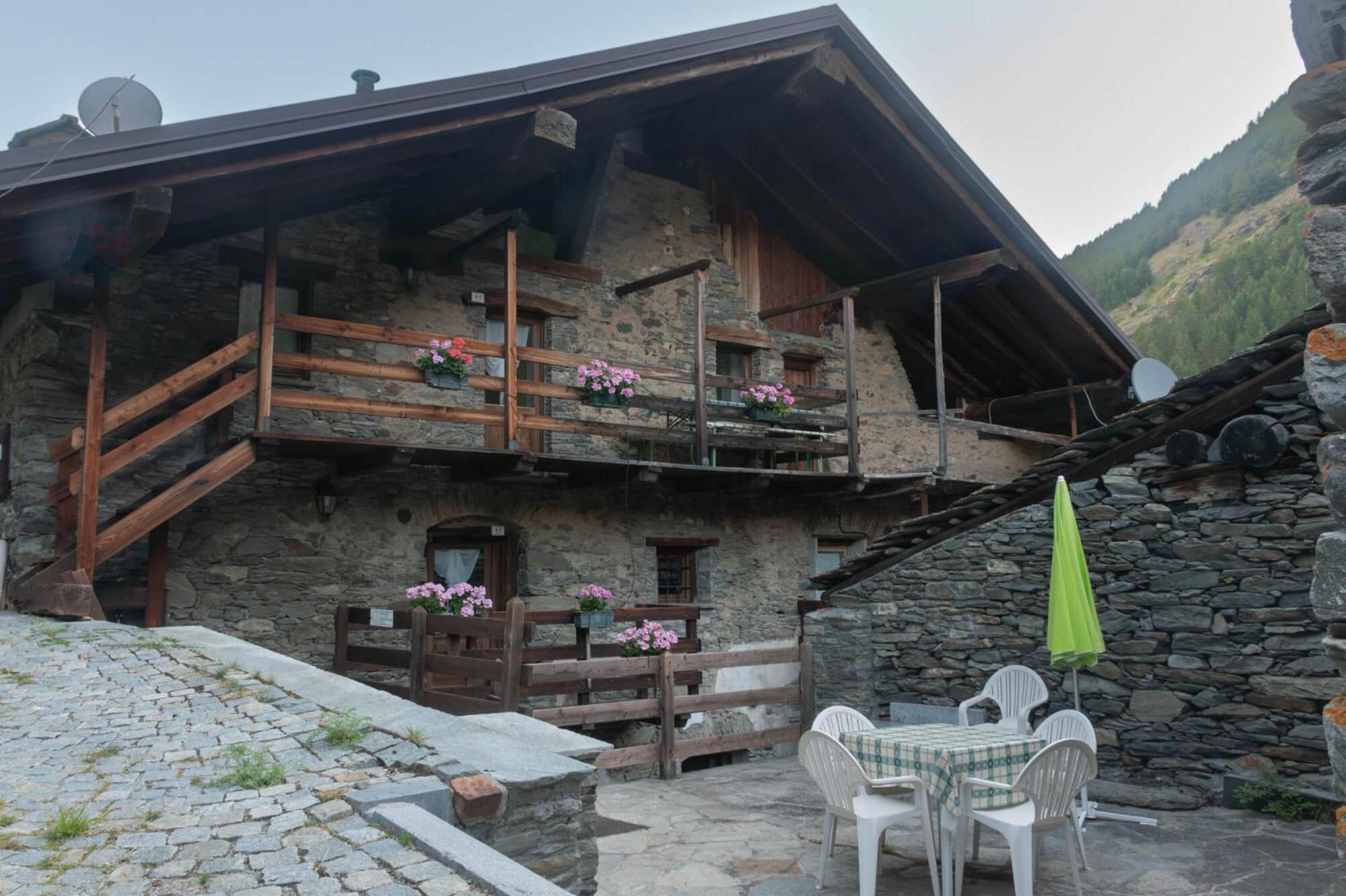 Case Gran Paradiso Villaggio Melignon Rhemes-Saint-Georges Buitenkant foto